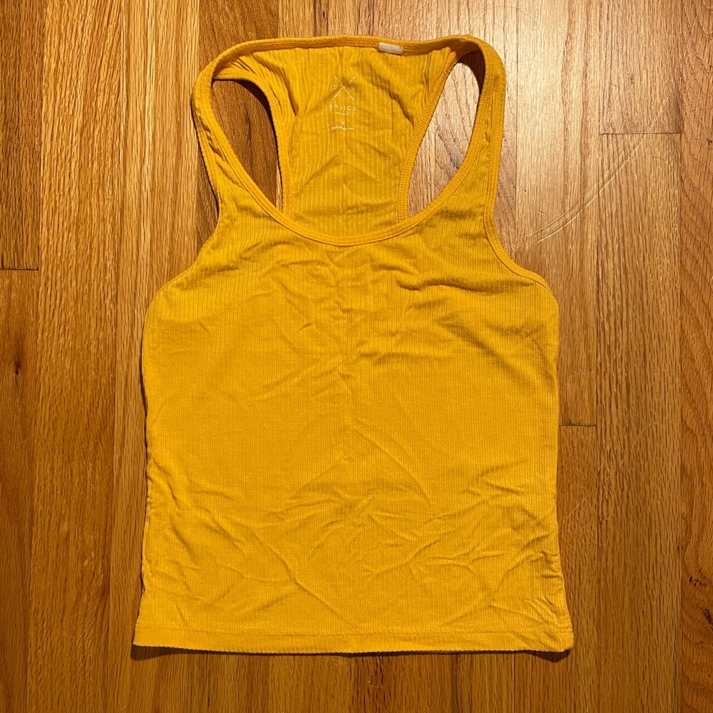 Pacsun Basics Yellow Tank